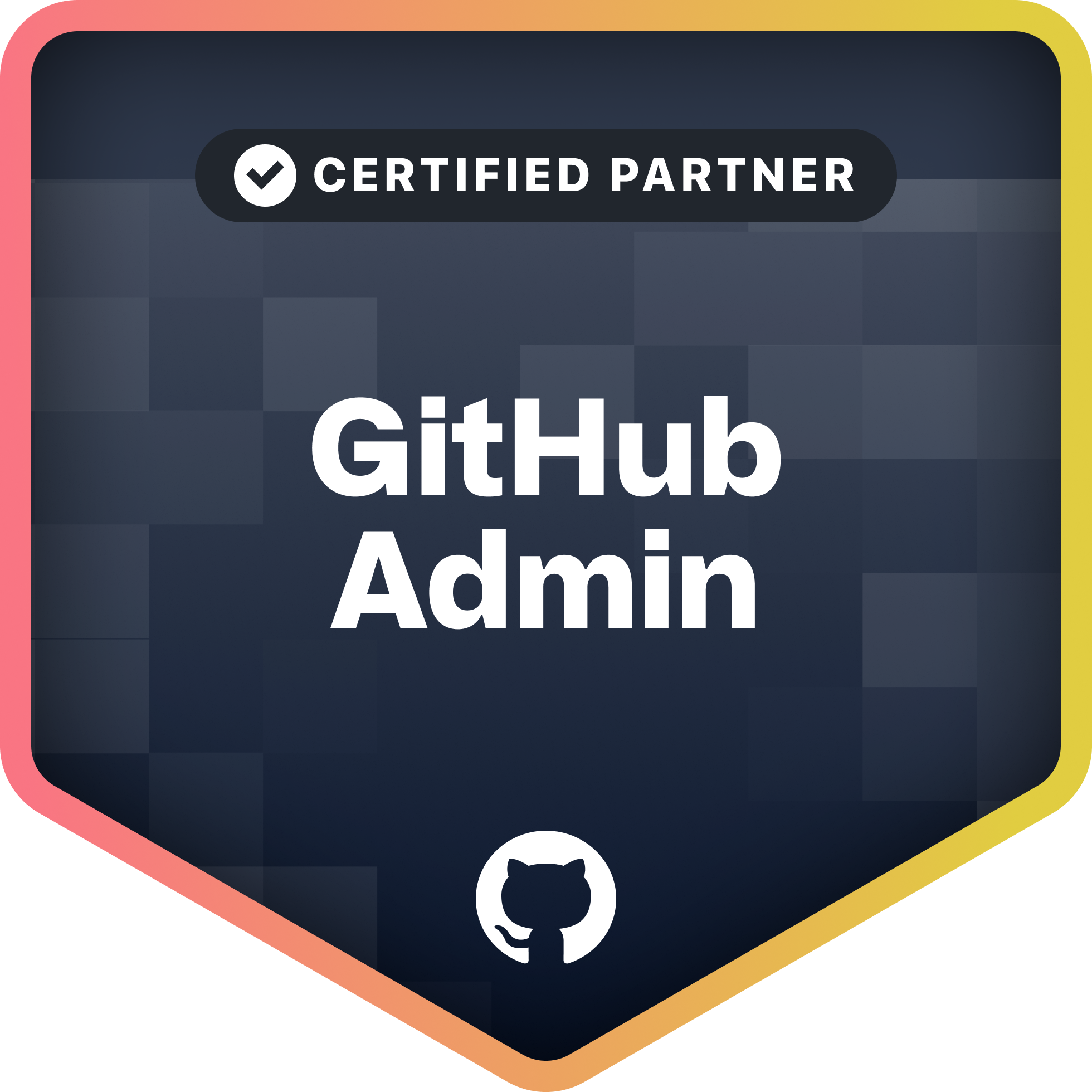 GitHub Admin badge